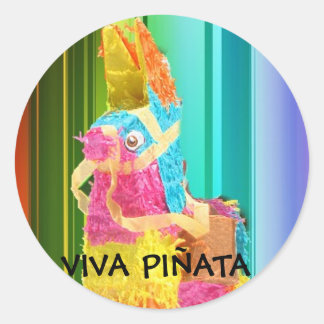 PINATA kopie, VIVA PIÑATA Ronde Sticker