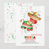 Piñata Met Sombrero Kaart (Voorkant / Achterkant)