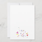 Piñata Party Kaart (Achterkant)