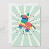 Piñata Verjaardagsfeestje Fiesta Meisje Jongen Mex Kaart (Achterkant)