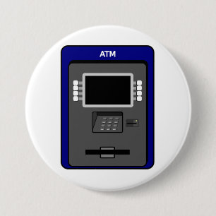 Pinautomaat knop ronde button 7,6 cm