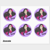 Pinay Ronde Sticker (Vel)