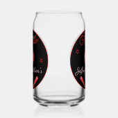 Pinball Arcade Drinkware Bier Blikvorm Glas (Rechts)