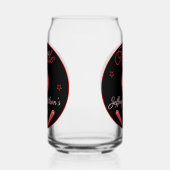 Pinball Arcade Drinkware Bier Blikvorm Glas (Links)