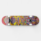 Pinball "Court Jester Yellow" Skateboard (Horizontaal)