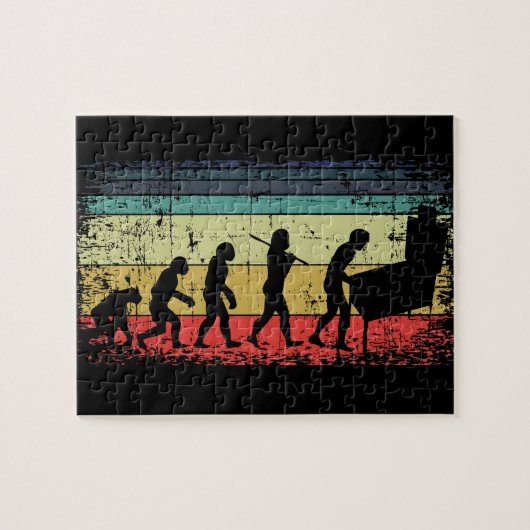  Pinball Evolution Pinball Player Retro Legpuzzel (Horizontaal)