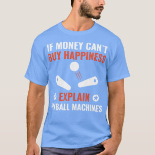 Pinball is Geluk Grappige Pinball Speler Arcade G T-shirt