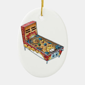 Pinball Keramisch Ornament