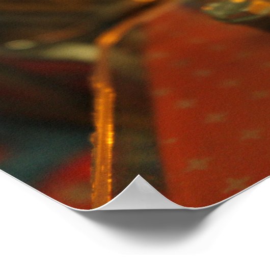 Pinball Lights Poster (Hoek)