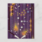 Pinball-machine Briefkaart (Voorkant)