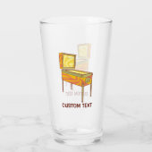 Pinball-machine Glas (Achterkant)