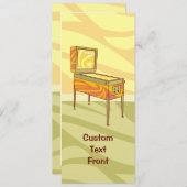 Pinball-machine Kaart (Voorkant / Achterkant)