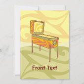 Pinball-machine Kaart (Voorkant)