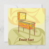 Pinball-machine Kaart (Voorkant)