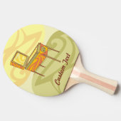 Pinball machine Ping-Pong paddle Tafeltennisbatje (Zijkant)