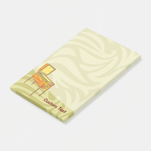 Pinball-machine Post-it® Notes (Schuin)