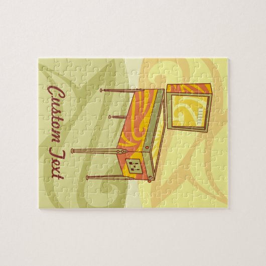 Pinball machine puzzle (Horizontal)