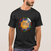 Pinball Machine T Shirt - Retro Back Front Print (Voorkant)