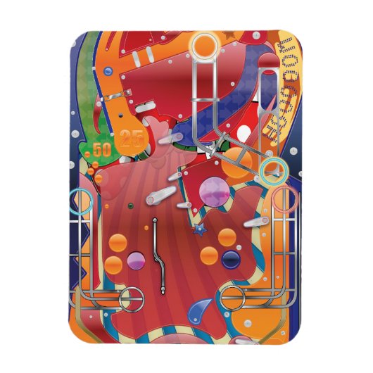 Pinball Magneet (Verticaal)