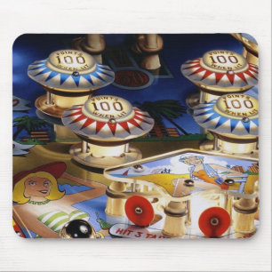 Pinball speler Non Slip Mousepad #24 Muismat