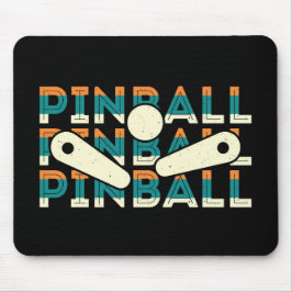 Pinball speler Non Slip Mousepad #6-1 Muismat