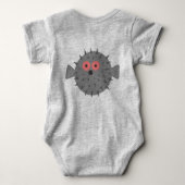 Pinball the Puffer Baby Bodysuit (Achterkant)