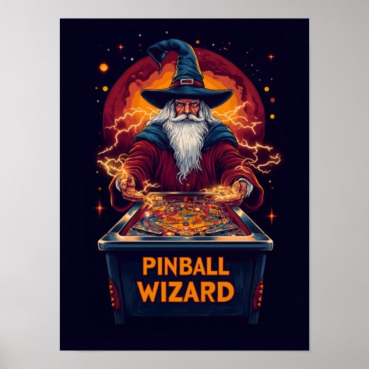 Pinball Wizard Poster (Voorkant)