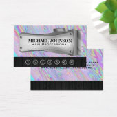 Pince à cheveux | Carte Punch | Iridescente (Bureau)