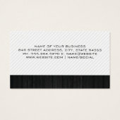 Pince-cheveux Barbershop | Carte Punch (Dos)