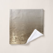 Pinceau Doré Glamour Élégance Moderne Dorée (Gant de toilette)