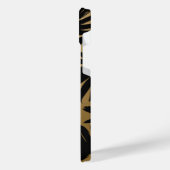 Pinceau Floral noir et or (Côté gauche)