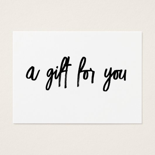 Pinceau minimaliste blanc (Devant)