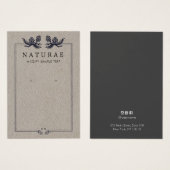 Pinceaux Rustiques Kraft Pine Elevant Bijoux (Devant & derrière)