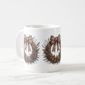 Pincecone Wreath Mug (Devant gauche)