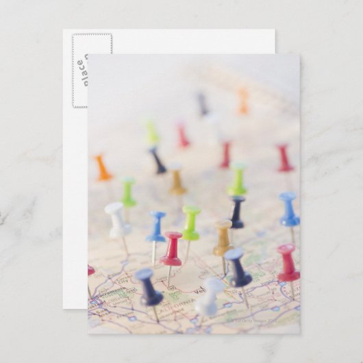 Pinces dans une carte (Devant / Derrière)