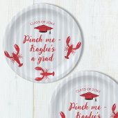 Pinch Me Crawfish & Pet 2025 Afstudeerfeest Papieren Bordje