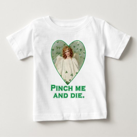 Pinch me en Die Funny St. Patricks Day Design (Voorkant)