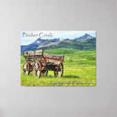 Pincher Creek Alberta Canvas Afdruk (Voorkant)