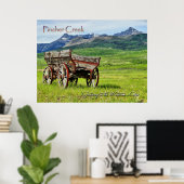 Pincher Creek Alberta Poster (Thuiskantoor)