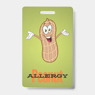 Pinda-allergie-badge Badge