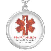 Pinda-allergie medisch Ketting