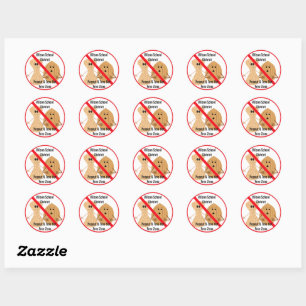 Pinda en boomnoot allergieën Sticker