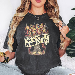 Pinda-galerij zonder commentaar Juggle ontwerp T-shirt