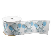 Pinda Olifant Blauwe kleur Lint (Spoel)