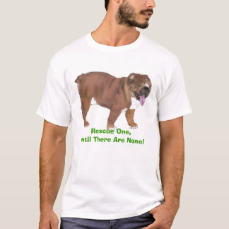 pinda, redding één, tot er niets is! t-shirt