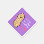 Pinda verjaardagsfeest Schattigee Kinder Cartoon n Servet (Hoek)