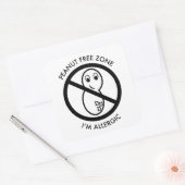 Pinda vrije zone Sticker (set van 6) (Envelop)