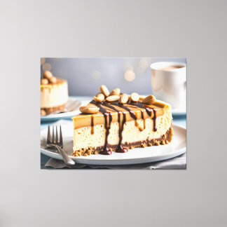 pindakaas canvas afdruk
