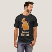 Pindakaas en Jelly Matching Paar Halloween T-shirt (Voorkant volledig)