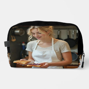 Pindakaas en Jelly Sandwich Op Maat Toilettasje